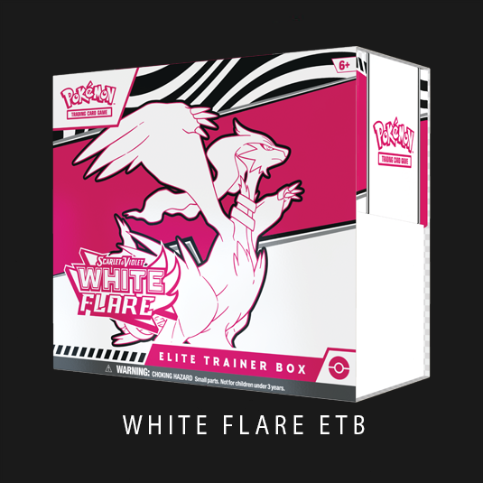 White Flare Elite Trainer Box