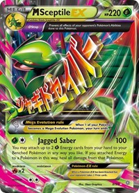 M Sceptile EX English - XY - Ancient Origins [Moderately Played]