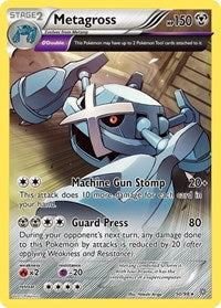 Metagross (50) (Normal) English - XY - Ancient Origins [Moderately Played]