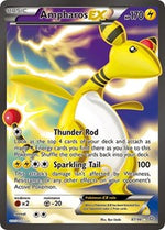 Ampharos EX 87 Full Art English - XY - Ancient Origins [Moderately Played]