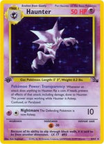 Haunter (6) (Unlimited Holofoil) English - Fossil [Lightly Played]