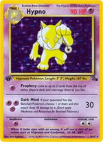 Hypno (8) (Unlimited Holofoil) English - Fossil [Moderately Played]