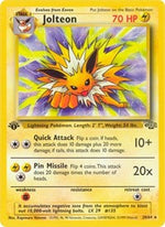 Jolteon (20) (1st Edition) English - Jungle [Lightly Played]