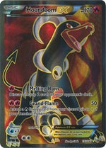 Houndoom EX (Full Art) (Holofoil) English - XY - BREAKthrough [Moderately Played]