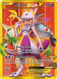 Mewtwo EX (164 Secret Full Art) (Holofoil) English - XY - BREAKthrough [Lightly Played]