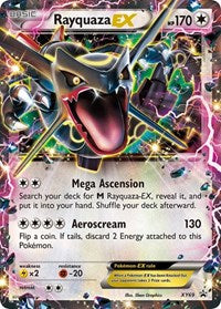 Rayquaza EX Shiny English - XY Promos [Moderately Played]