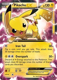 Pikachu EX - XY84 (Holofoil) English - XY Promos [PSA 9]
