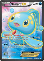 Manaphy EX (Full Art) (Holofoil) English - XY - BREAKpoint [Near Mint]