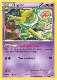 Hypno (Reverse Holofoil) English - XY - BREAKpoint [Lightly Played]