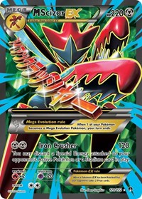 M Scizor EX (Full Art) (Holofoil) English - XY - BREAKpoint [Heavily Played]