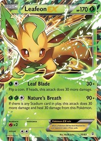 Leafeon EX English - Generations [Lightly Played]