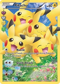 Pikachu Full Art English - Generations: Radiant Collection [Lightly Played]