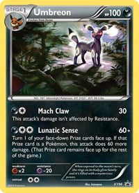 Umbreon English - XY Promos [Moderately Played]