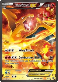 Charizard EX - XY121 (Holofoil) English - XY Promos [Moderately Played]