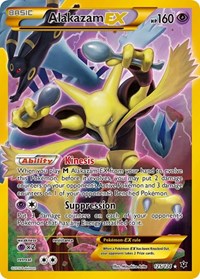 Alakazam EX (Secret) (Holofoil) English - XY - Fates Collide [Lightly Played]