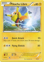 Pikachu Libre (14 - Non-Holo) (Normal) English - XY Trainer Kit: Pikachu Libre & Suicune [Near Mint]