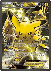 Pikachu EX XY124 English - XY Promos [Lightly Played]