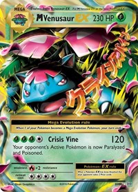 M Venusaur EX English - XY - Evolutions [Near Mint]