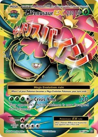 M Venusaur EX Full Art English - XY - Evolutions [Near Mint]