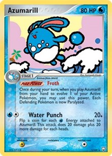 Azumarill - 1/109 (EX Team Rocket Returns) (Normal) English - Deck Exclusives [Near Mint]