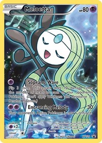 Meloetta XY120 English - XY Promos [Lightly Played]