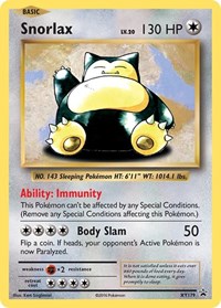 Snorlax XY179 English - XY Promos [Lightly Played]