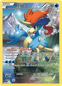 Keldeo XY118 English - XY Promos [Lightly Played]