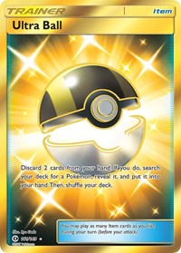 Ultra Ball Secret English - SM Base Set [Near Mint]