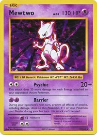 Mewtwo 51 108 Cracked Ice Holo English - Deck Exclusives [Near Mint]