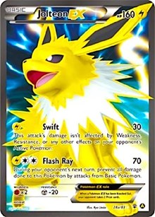 Jolteon EX 28a 83 English - Alternate Art Promos [Near Mint]