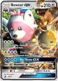 Bewear GX SM34 English - SM Promos [Near Mint]