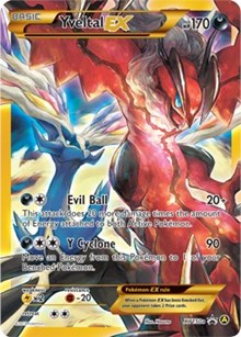 Yveltal EX XY150a English - Alternate Art Promos [Lightly Played]