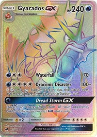 Gyarados GX Secret English - SM - Crimson Invasion [Near Mint]