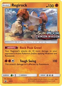 Regirock SM74 Prerelease English - SM Promos [Near Mint]