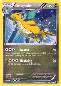 Dragonite 83 116 Cosmos Holo English - Blister Exclusives [Moderately Played]