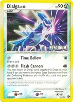 Dialga - 16/106 [Platinum] (Reverse Holofoil) English - Burger King Promos [Lightly Played]