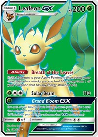 Leafeon GX (Full Art) (Holofoil) English - SM - Ultra Prism [Near Mint]