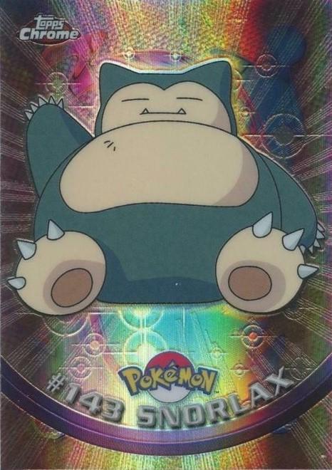 Snorlax Topps Chrome Spectra English - Topps Chrome [Near Mint]