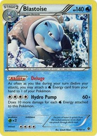 Blastoise 16 101 Cosmos Holo English - Blister Exclusives [Lightly Played]