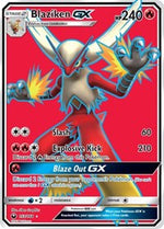 Blaziken GX Full Art English - SM - Celestial Storm [Lightly Played]