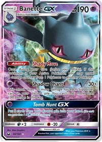 Banette GX English - SM - Celestial Storm [Damaged]