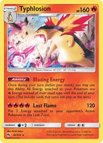 Typhlosion English - SM - Lost Thunder [Near Mint]