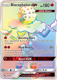 Blacephalon GX (Secret) (Holofoil) English - SM - Lost Thunder [Near Mint]
