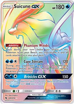 Suicune GX (Secret) (Holofoil) English - SM - Lost Thunder [Near Mint]