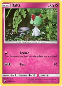 Ralts (Reverse Holofoil) English - SM - Lost Thunder [Lightly Played]