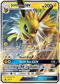 Jolteon GX SM173 English - SM Promos [Moderately Played]