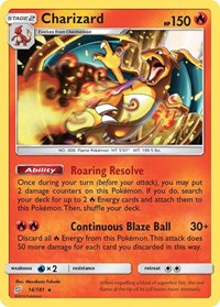Charizard (Normal) English - SM - Team Up [Lightly Played]