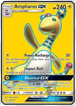 Ampharos GX Full Art English - SM - Team Up [Near Mint]