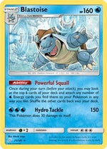 Blastoise 25 181 Cracked Ice Holo English - Deck Exclusives [Moderately Played]