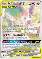 Gardevoir & Sylveon GX (205) (Alternate Full Art) (Holofoil) English - SM - Unbroken Bonds [PSA 9]